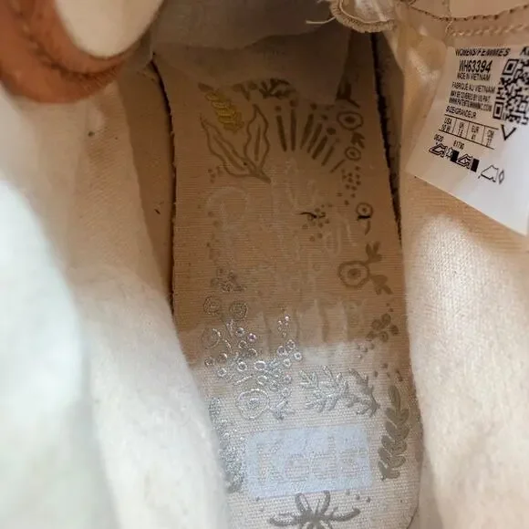 Keds x Rifle Paper Co Scout Wildflower Leather Boots 10 W wide width - Picture 6 of 13